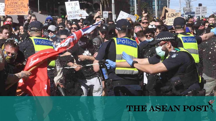 Hundreds Arrested In Australia Lockdown Protests The Asean Post